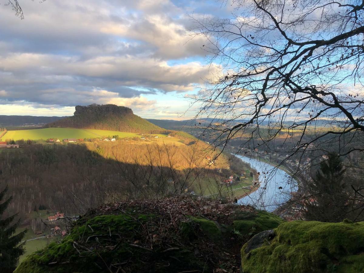 Moderne Pension Vonbartsch Mit Ladestation In Der Saechsischen Schweiz Struppen Zewnętrze zdjęcie